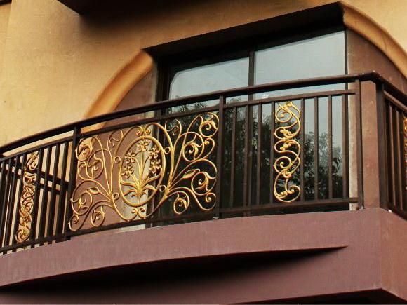 某別墅豪華護欄完工